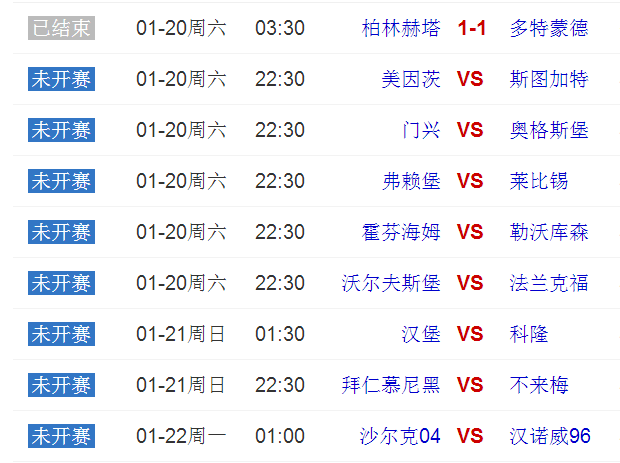  德甲第25轮拜仁多特积分差距缩至两分  