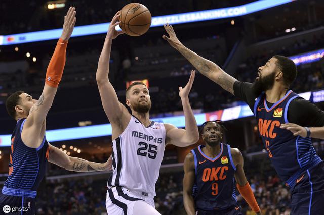  灰熊不敌雷霆跌至西部第八  